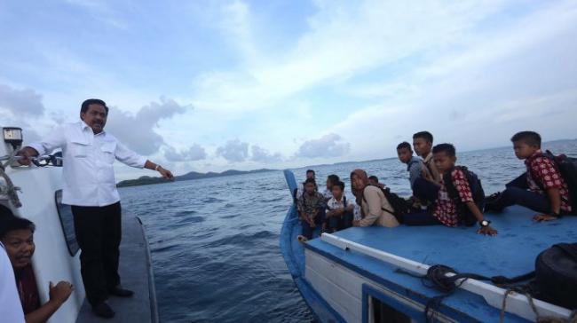 Nurdin Pilih Kunjungi Pulau-pulau Awal Tahun Ini