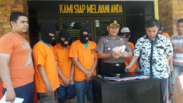 Perampok Nasabah Bank di Batam Ditangkap Usai Sikat Rp 186 Juta 