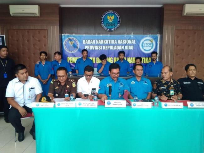 4 Kg Sabu Dimusnahkan BNNP Kepri, Ada Pelaku Anak-anak