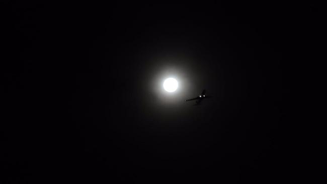 Super Blood Wolf Moon Terjadi Siang di Indonesia, Hanya Super Moon yang Terlihat