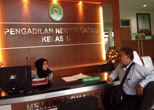 Wajah Baru Gedung PN Batam, Kini Lebih Ramah dan Fresh