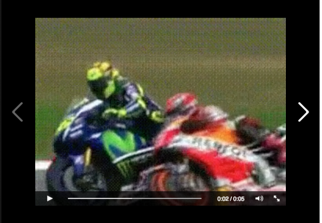 [VIDEO] Sebelum Jatuh, Kepala Marquez Sengaja Seruduk Lutut Rossi, Ini Buktinya
