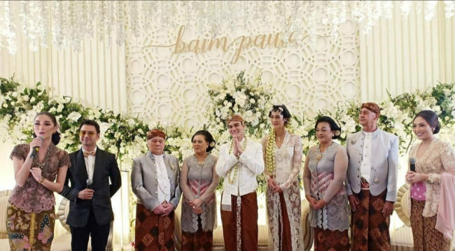 Penghulu Salah Sebut Maskawin Saat Ijab Kabul Baim Wong dan Paula Verhoeven
