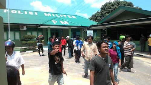 Warga Baloi Kolam Laporkan Tim Terpadu ke Polisi Militer