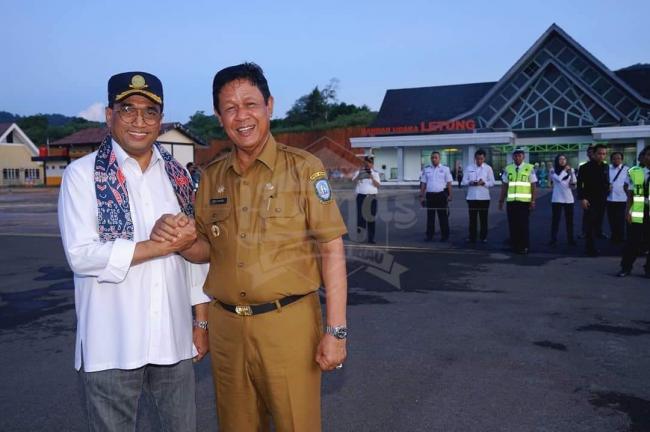 Runway Bandara Letung Akan Diperpanjang Pada 2021