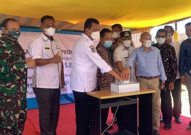 Tiga Desa di Senayang Lingga Terang Benderang