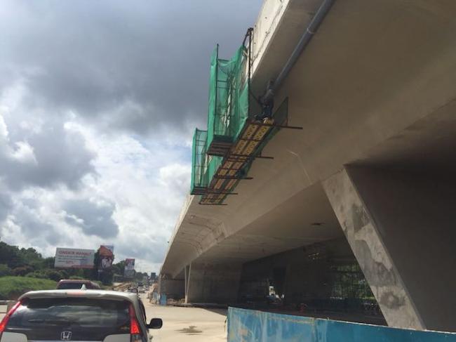 Ada yang Aneh di Fly Over Simpang Jam, Ini Penjelasan Pelaksana Proyek