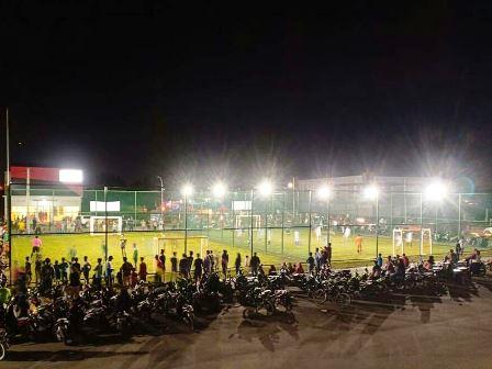 Arena Futsal dan Kinos Cinema di Dreamland Square Jadi Favorit Warga