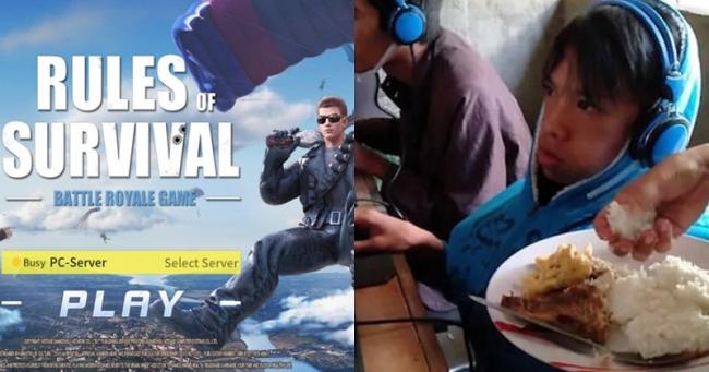 Ibu Ini Suapi Anaknya yang 48 Jam Main Game `Rules of Survival`