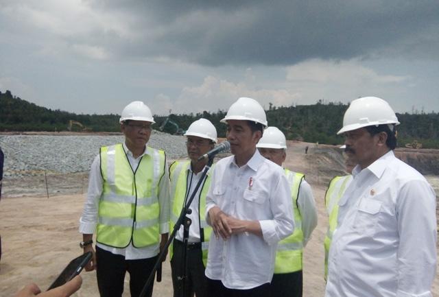 Jokowi: Pengelolaan Waduk Sei Gong Tidak Boleh Rebutan