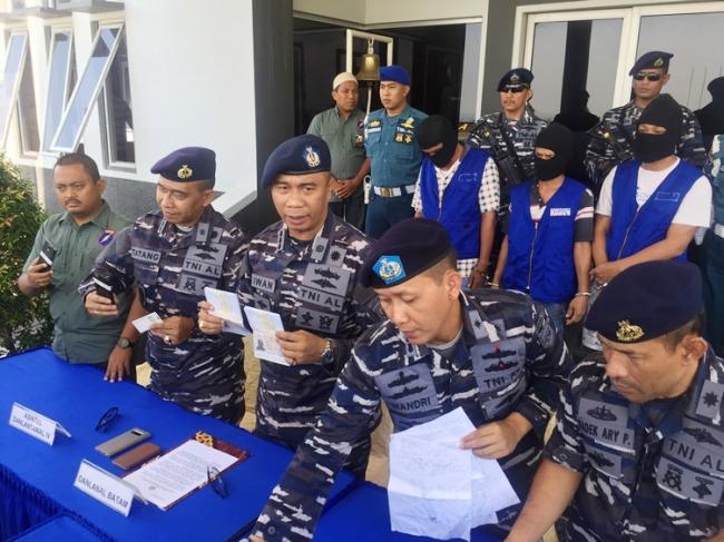 Tiga Perompak Internasional Asal Sumbar Diamankan TNI AL Batam