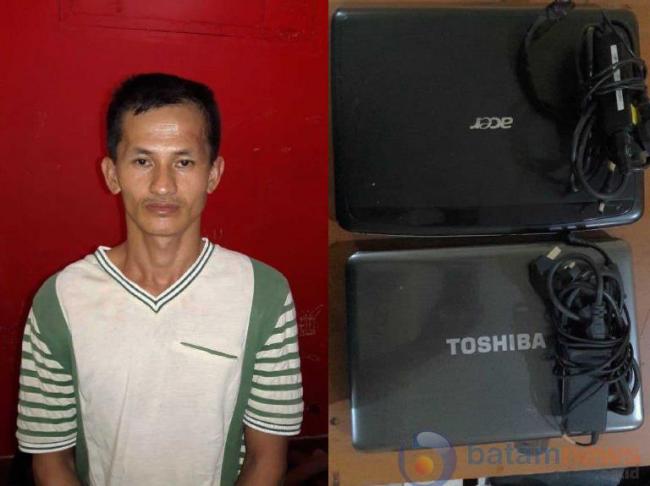 Maling Laptop di Kantor Sendiri, Pria Ini Apes Terekam CCTV