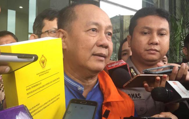 KPK Tahan Tersangka SKL BLBI Syafruddin Temenggung