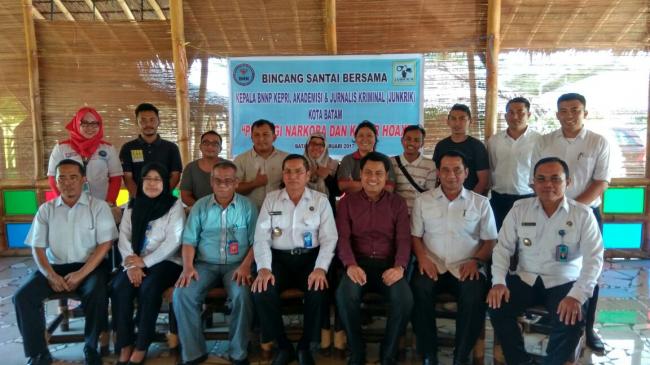 Junkrik, BNNP Kepri dan Unrika: Perangi Narkoba dan Hoax