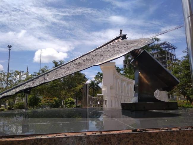 Dispar Batam Segera Perbaiki Landmark Cogan di Engku Putri