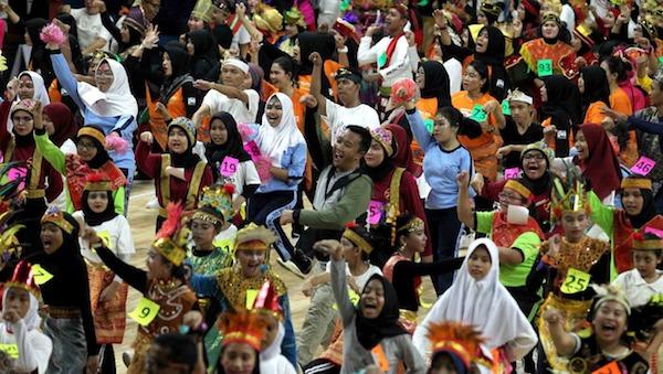 Kemenpora-IBBAMNAS Persiapkan Pecah Rekor Dunia Poco-poco