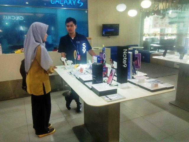 Diskon Rp 1,7 Juta Beli Note 9 di Gerai Samsung Mega Mall