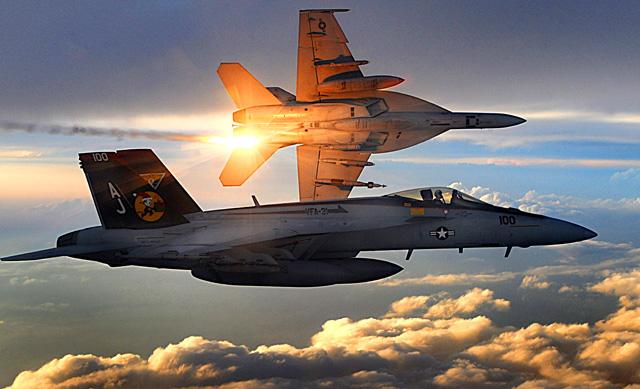Dua Jet Tempur Terbaru Milik AS Tabrakan di Udara