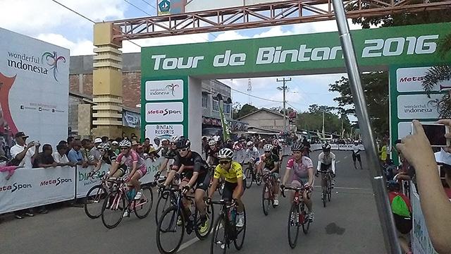Jumlah Peserta Tour de Bintan 2016 Menurun dari Tahun 2014