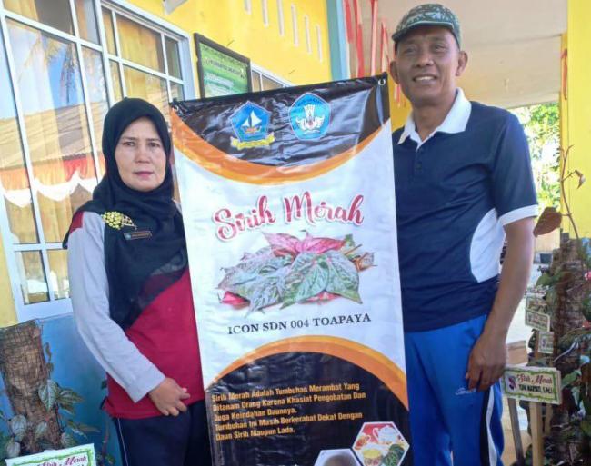 SD 004 Toapaya Pakai Jurus Sirih Merah Menuju Sekolah Adiwiyata Kepri 