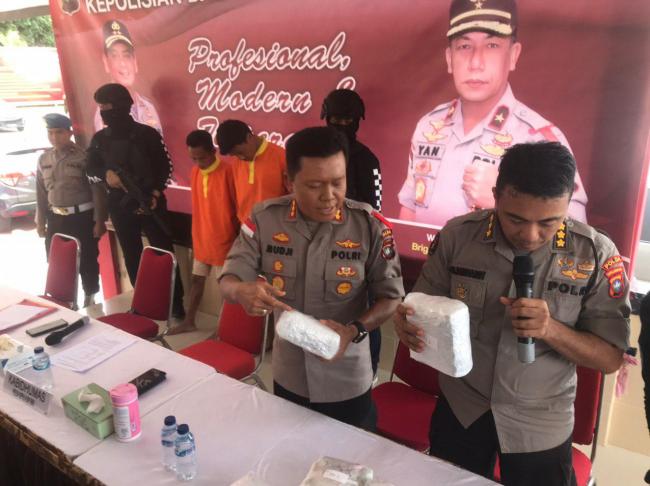 Dua Kurir Sabu 19 Kg Asal Bintan Terancam Hukuman Mati