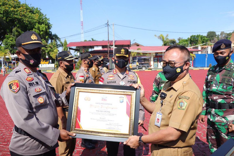Tiga Polsek dan Kecamatan di Karimun Raih Predikat Kampung Tangguh Terbaik