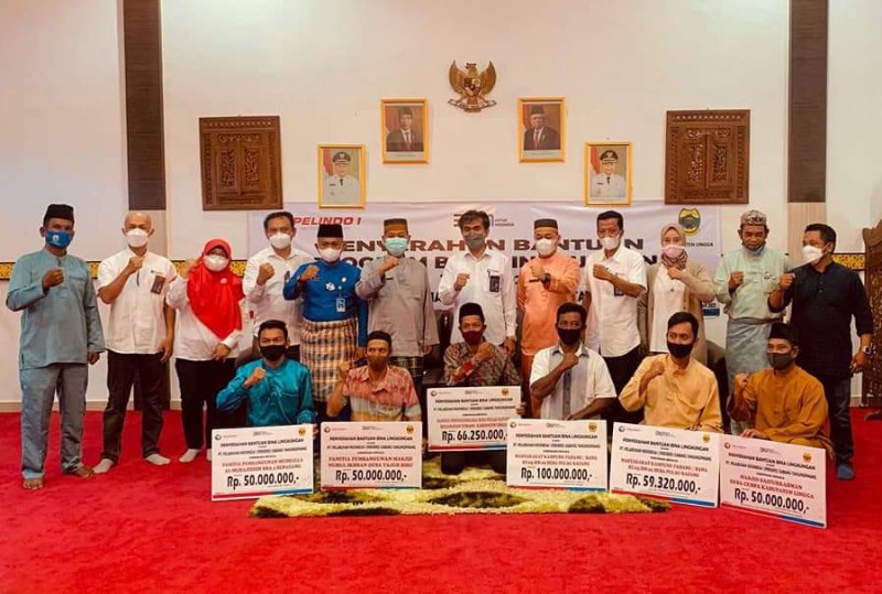 Daftar Penerima Bantuan Program Bina Lingkungan Pelindo Tanjungpinang di Lingga