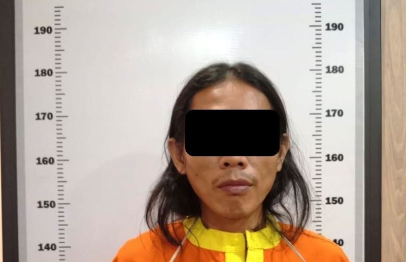 Kurir Sabu Berambut Gondrong Ditangkap di Harbourbay Batam
