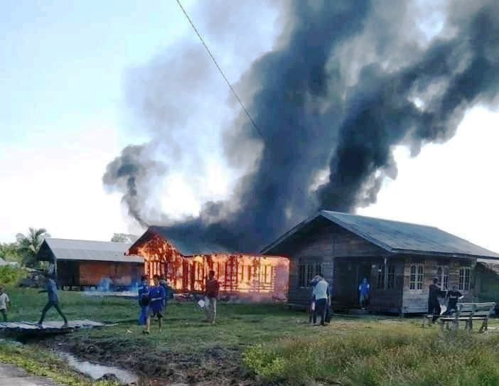 Kebakaran Rumah Warga di Meranti Diawali Ledakan Meteran Listrik