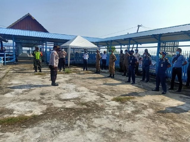 Polres Meranti Bangun 3 Titik Pos Penyekatan Pemudik, Ini Lokasinya