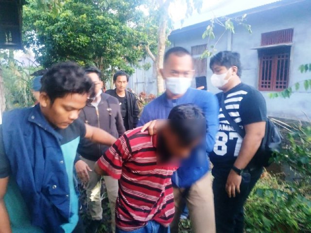 Pembunuh IRT di Meranti Diringkus, Sarung Berlumur Darah Jadi Bukti