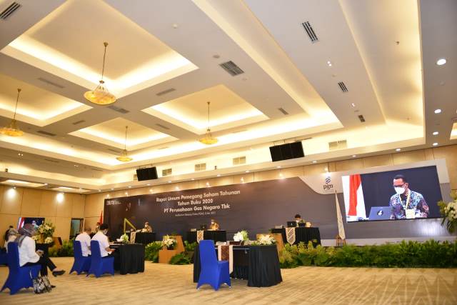 RUPST PGN Tunjuk Jajaran Komisaris dan Direksi Baru