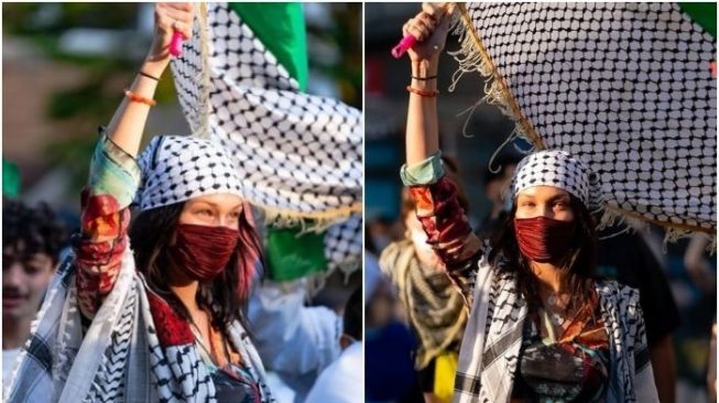 Aksi Bella Hadid Bela Palestina Bikin Israel Murka