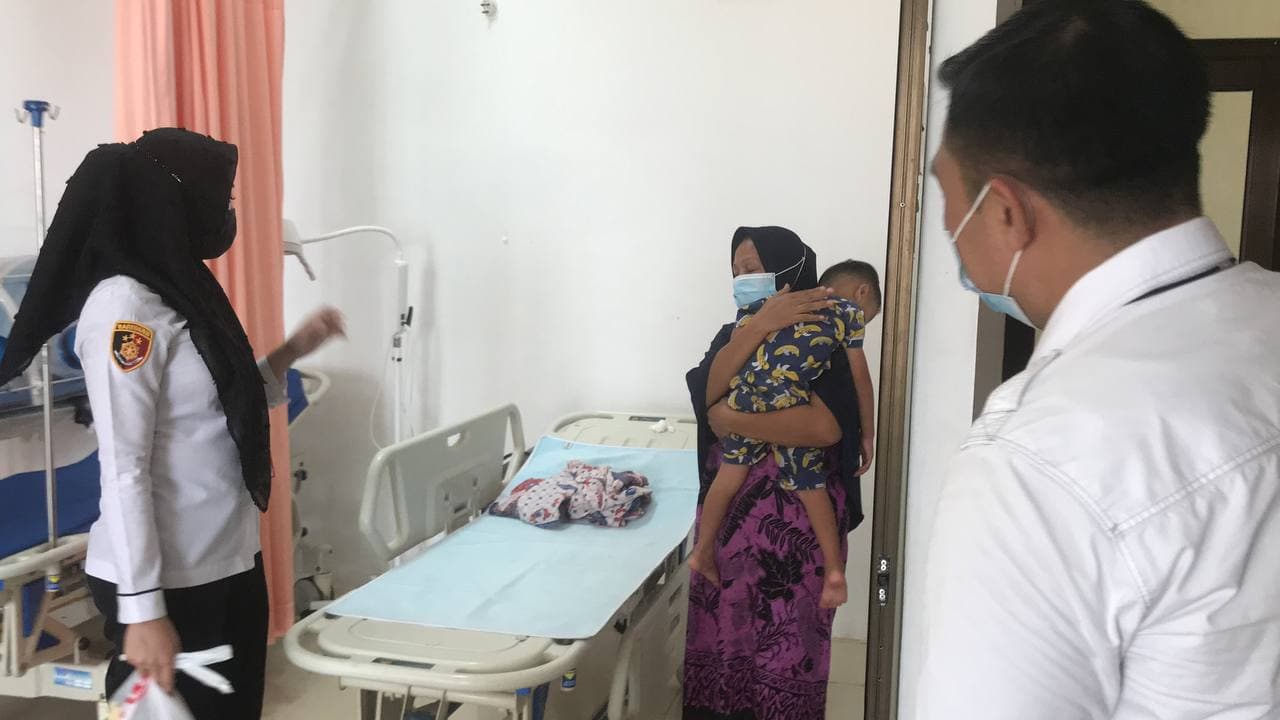 Tak Mampu Teteskan Air Mata, Balita Rasyid Dehidrasi Usai Ditemukan