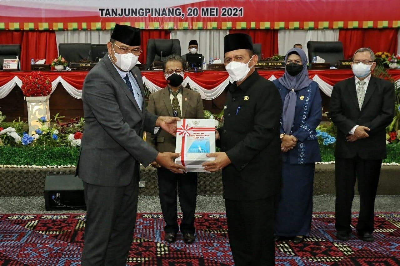 Kepri Kembali Terima Predikat WTP Laporan Keuangan dari BPK