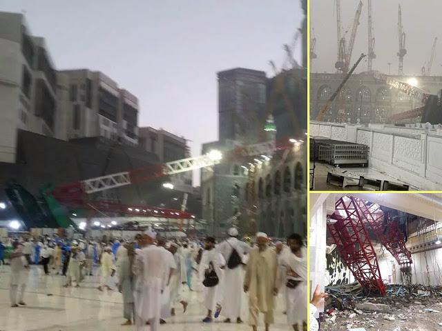 Ini Data Terbaru Jemaah Haji Indonesia yang Jadi Korban Crane Jatuh di Masjidil Haram