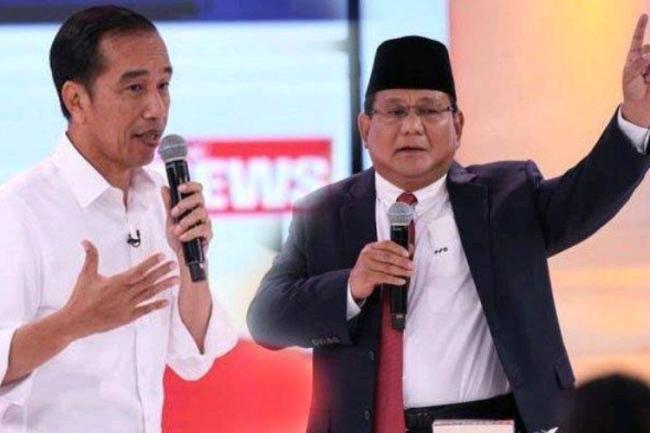 Lima Survei Terakhir Jokowi dan Prabowo, Siapa Unggul?
