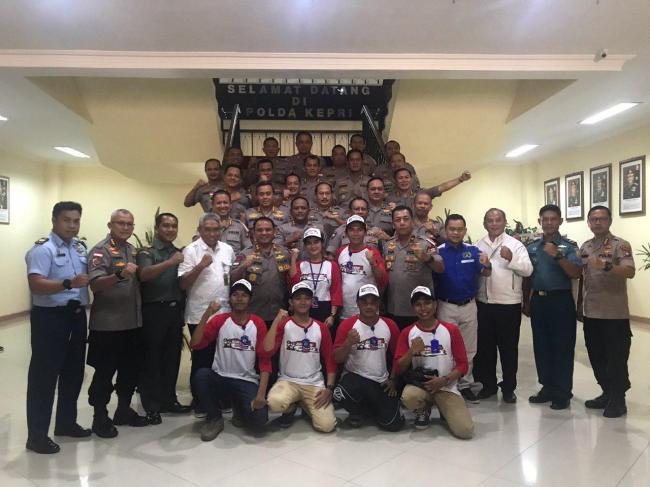 Kapolda Kepri Lepas Tim JNSP yang Akan Keliling Indonesia