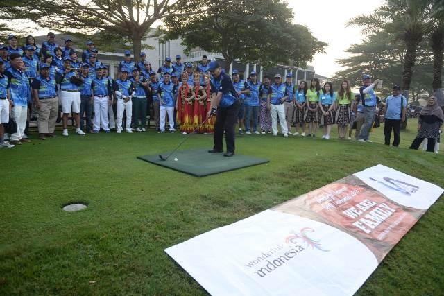 Menpar Targetkan  250 Ribu Wisman di Wonderful Indonesia Golf Turnamen