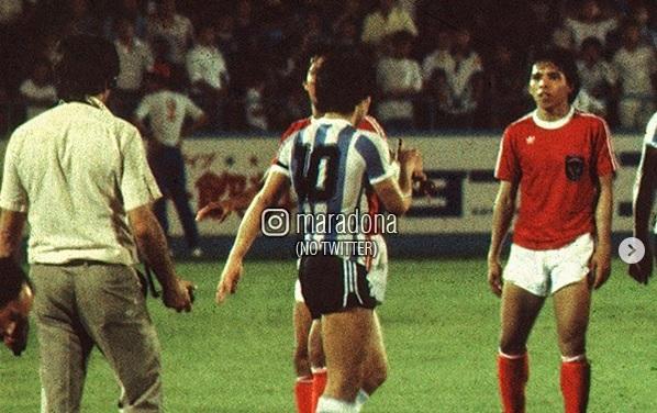 Sebelum Wafat, Maradona Posting Kenangan Argentina vs Indonesia