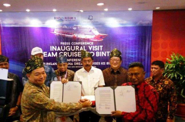 Disinggahi Rutin Kapal Dream Cruise, Bintan Bisa Jadi Lokasi Wisata Dunia