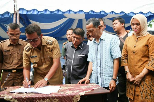 BMW Hibahkan 100 Hektare Lahan Untuk 400 KK di Bintan
