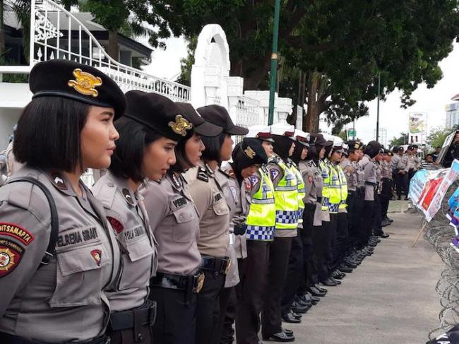 850 Personil Polisi Siaga Demo Buruh