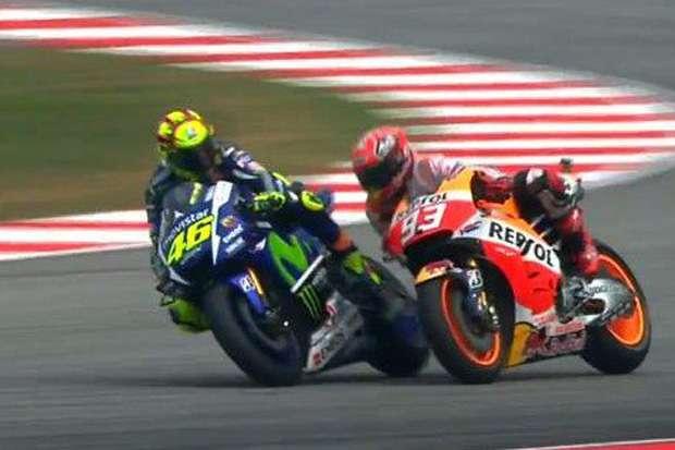 Ini Kicauan Para Rider Terkait Insiden Rossi vs Marquez