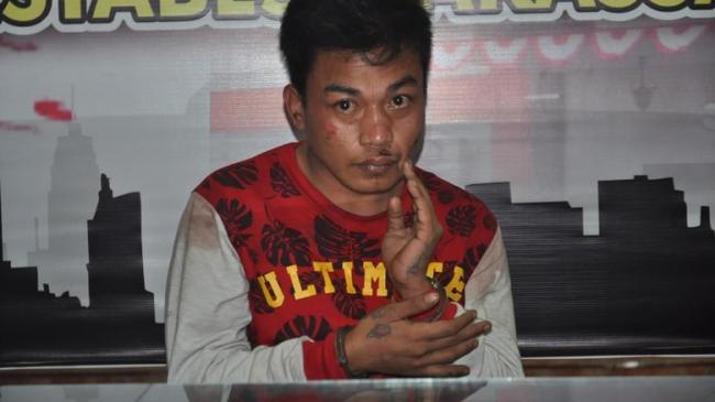 Sebelum Bakar Satu Keluarga di Makassar, Dua Eksekutor Pesta Sabu 