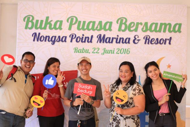 Nongsa Point Marina Resort Gelar Buka Puasa Bersama Media, Blogger, dan Travel Agent
