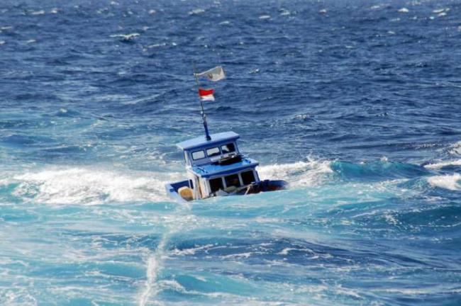 Tekong dan 2 Penumpang Pompong Hilang di Laut Bintan