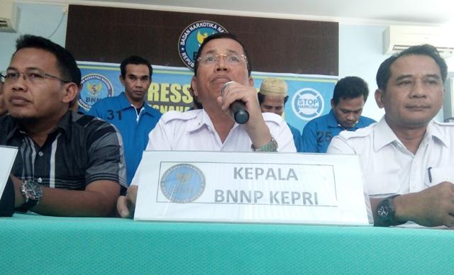 6 Anggota Polisi Terlibat Tukar Sabu dengan Gula, Ini Kata Kepala BNNP Kepri 