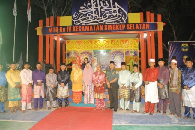 Ratusan Peserta Ikut MTQ Singkep Selatan, Camat: Ciptakan Generasi Muda Berakhlak