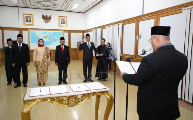 Komisioner KPU Batam Dilantik, Arief Budiman: Jaga Integritas